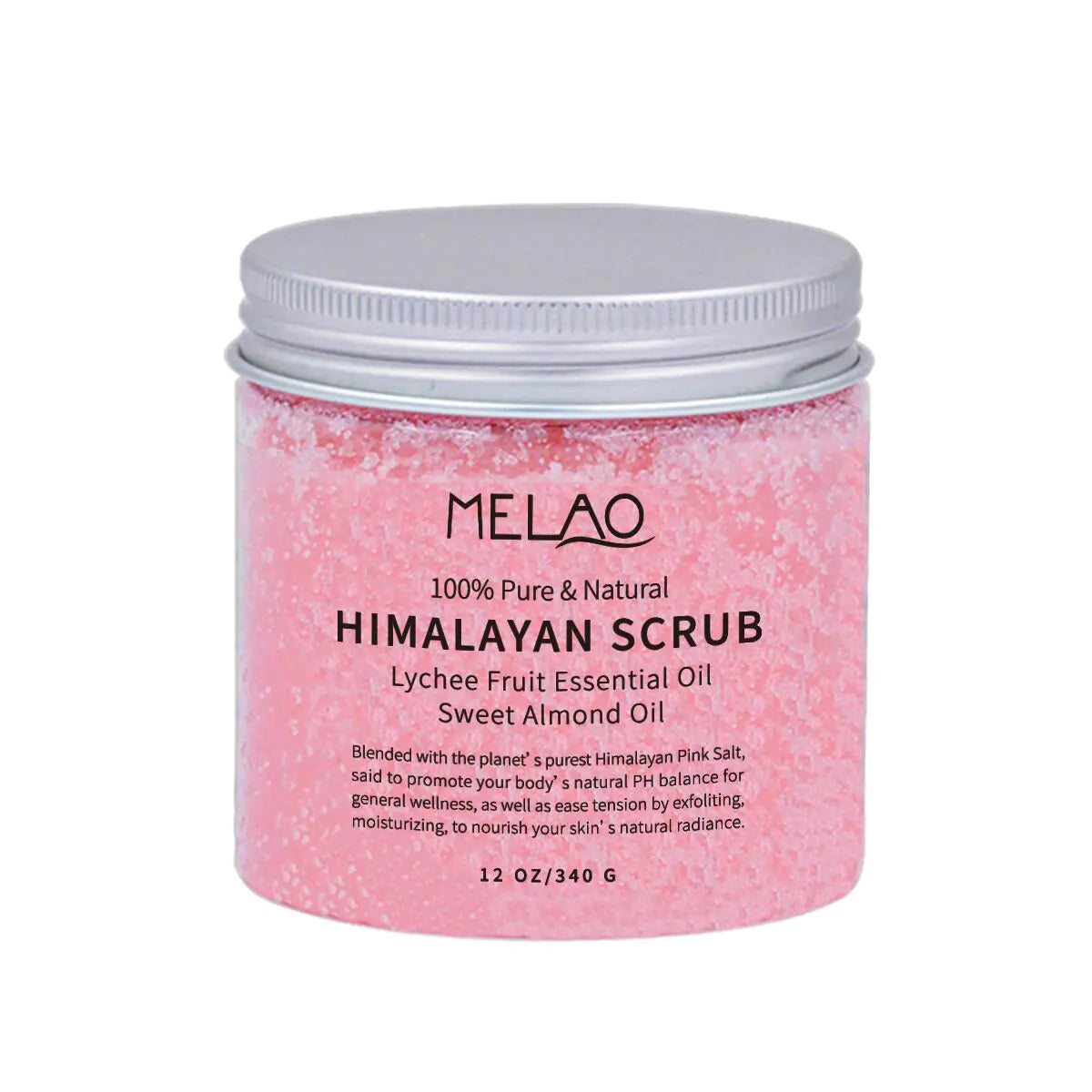 Himalayan Salt Body Scrub for Deep Cleansing and Exfoliating